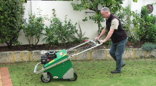 Small Coring Machine for back lawns
